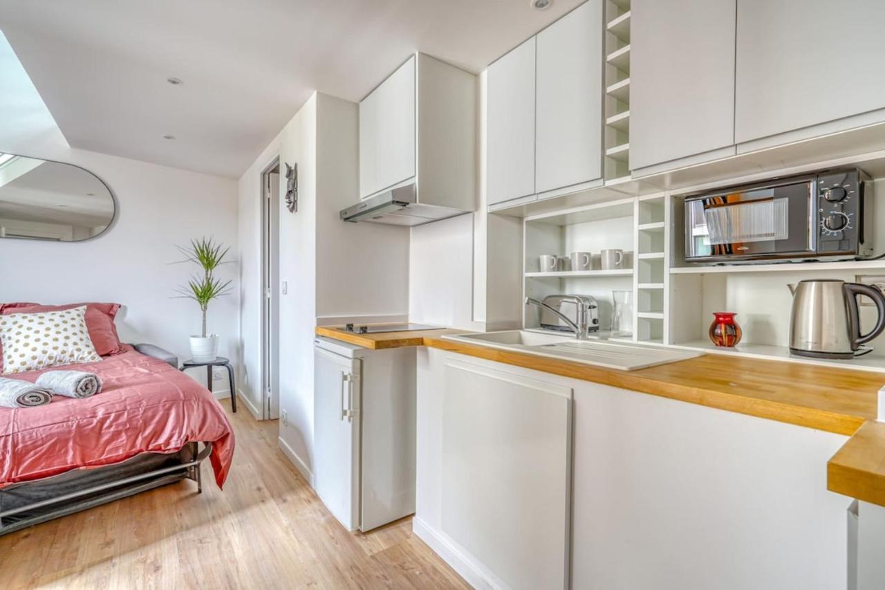 Studio Mezzanine 3-4 Pers Tout Equipe Wifi Apartment Montreuil  Luaran gambar