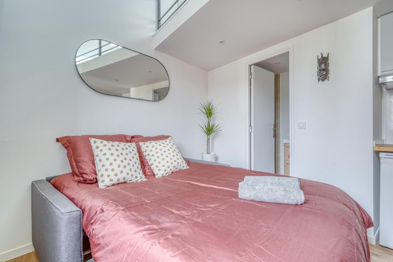 Studio Mezzanine 3-4 Pers Tout Equipe Wifi Apartment Montreuil  Luaran gambar